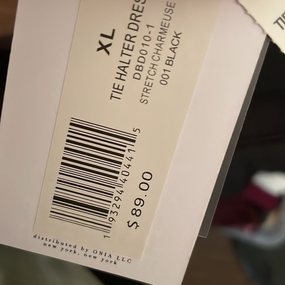 NWT DANIELLE BERNSTEIN CUTOUT HALTERNECK DRESS - Picture 8 of 8